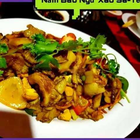 Hình ảnh Nấm bào ngư xào sa tế