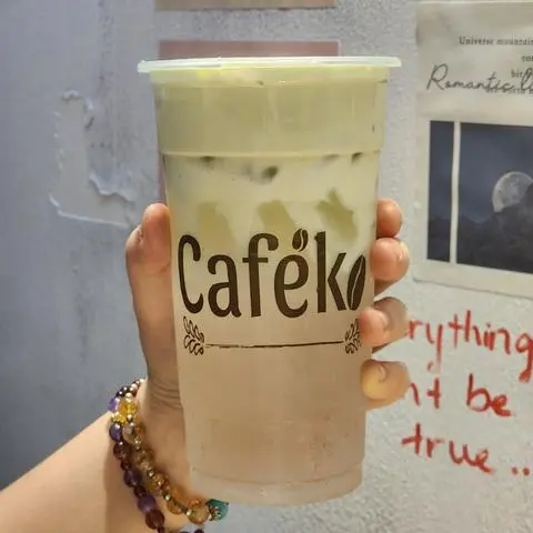 Hình ảnh Nước dừa kem matcha