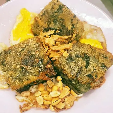 Hình ảnh bánh hẹ 3 trứng bánh nhiều 