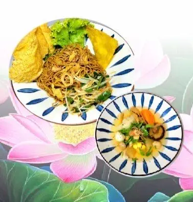 Hình ảnh MÌ KHÔ CHAY -_KÈM SOUP RAU CỦ