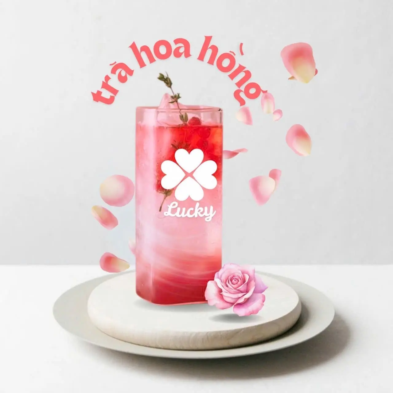 Hình ảnh Lục Trà Hoa Hồng