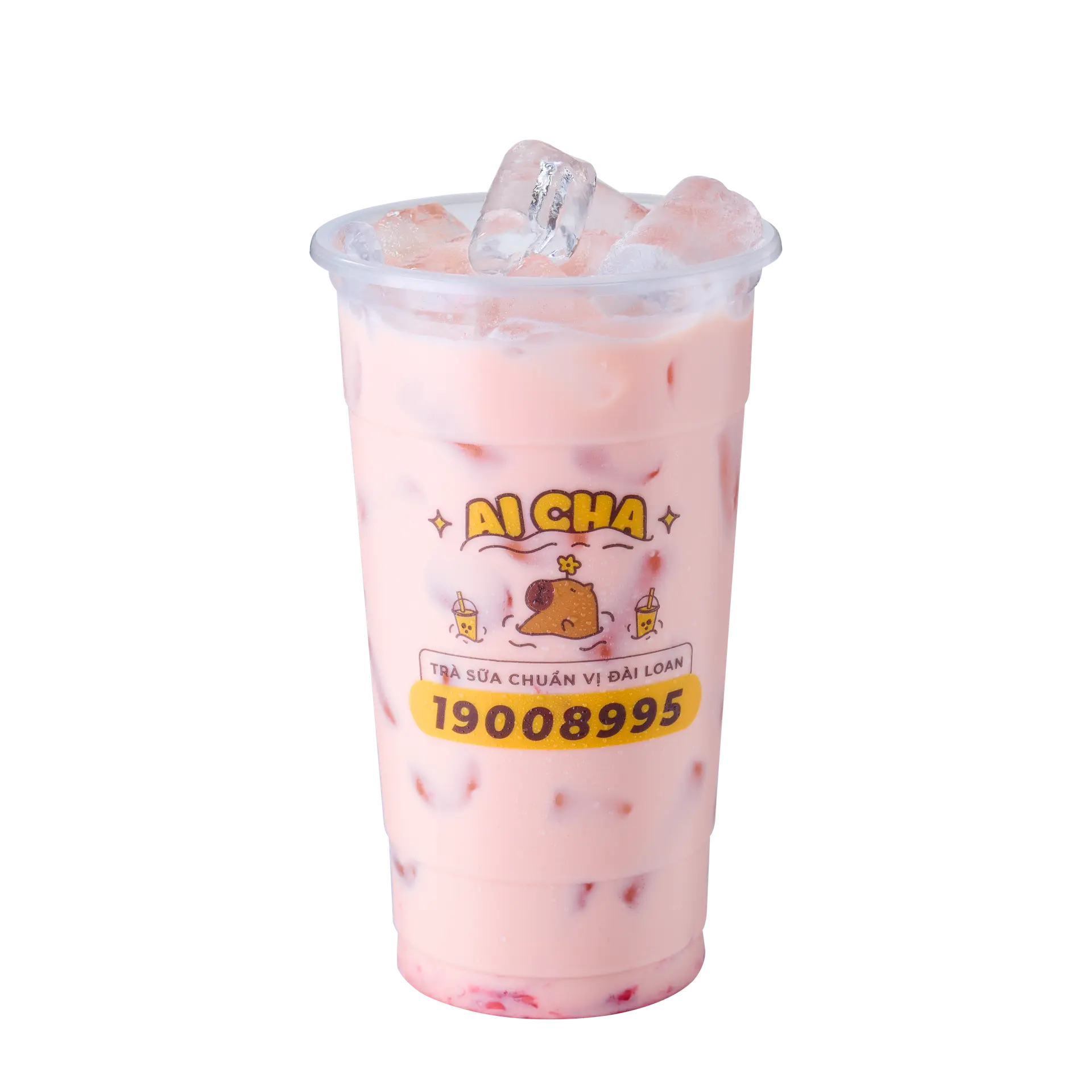 Hình ảnh Trà Sữa Hoa Hồng - Size L