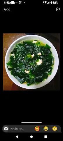 Hình ảnh canh rong biển 