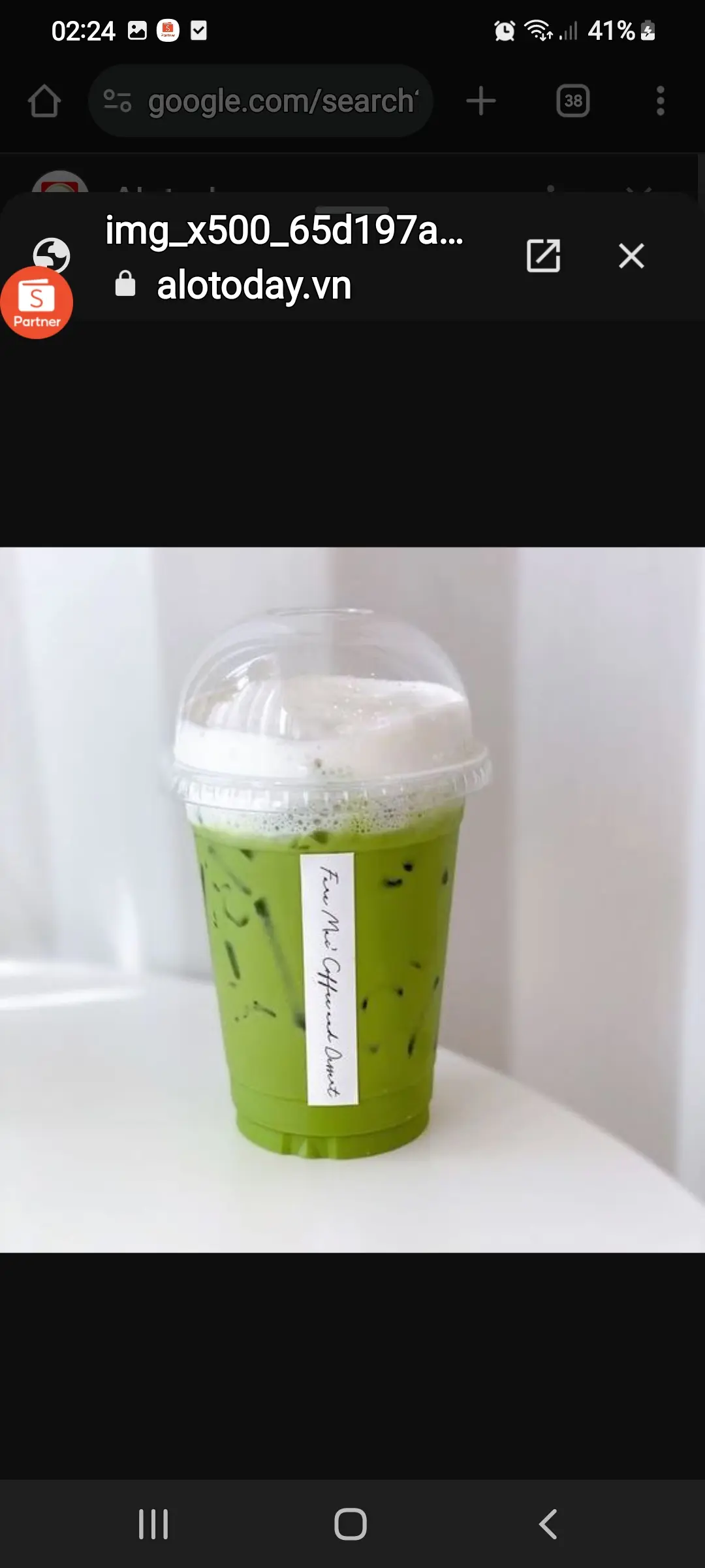Hình ảnh Matcha muối