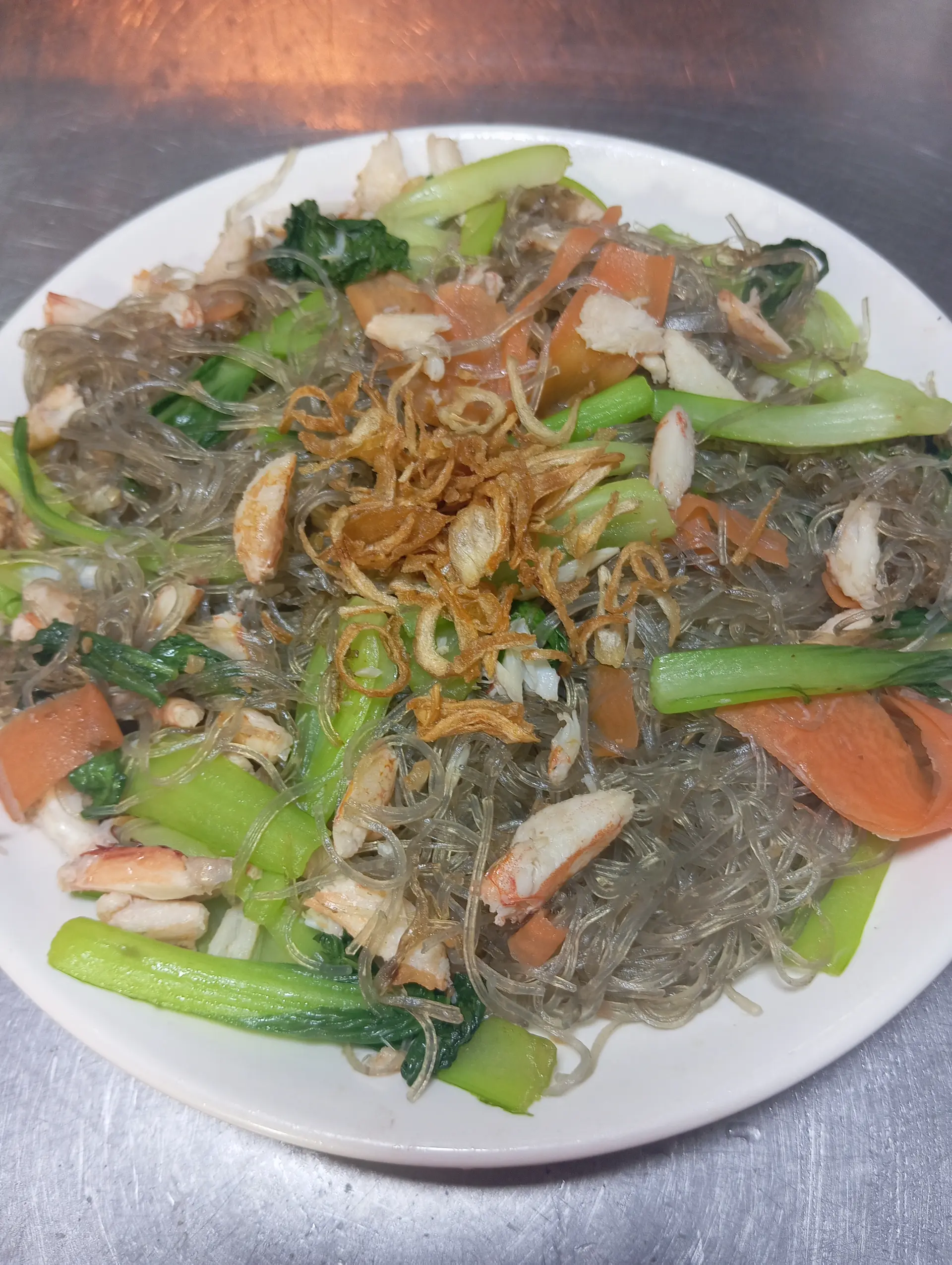 Hình ảnh Miến xào cua