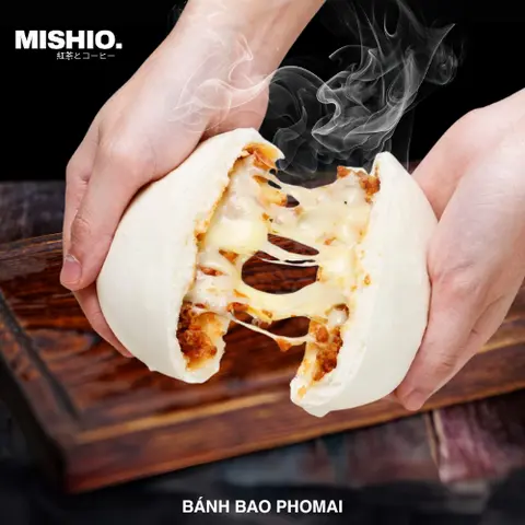 Hình ảnh Bánh bao phomai gà nướng