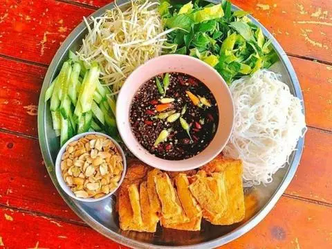 Hình ảnh Bún nước tương đậu hủ