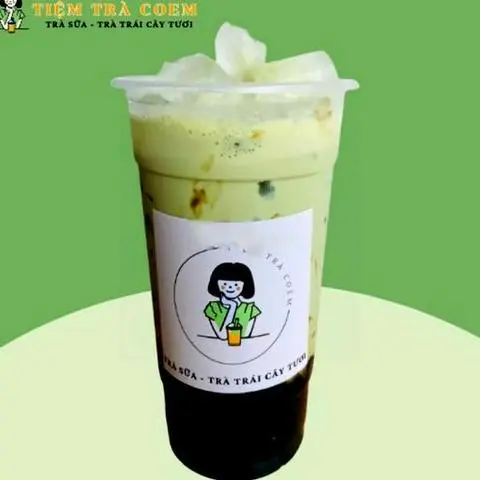 Hình ảnh Matcha sữa tươi trân châu đường đen