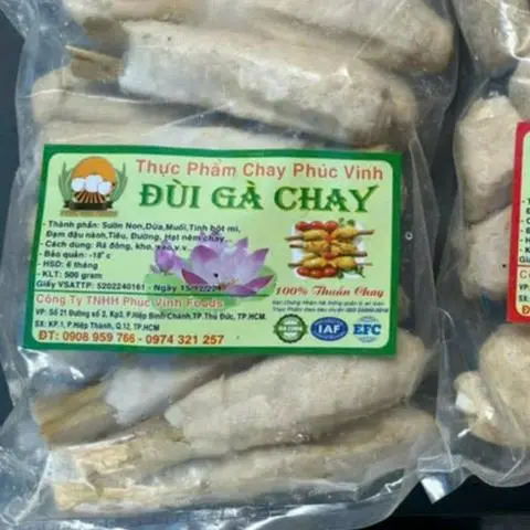 Hình ảnh Đùi gà chay 1kg