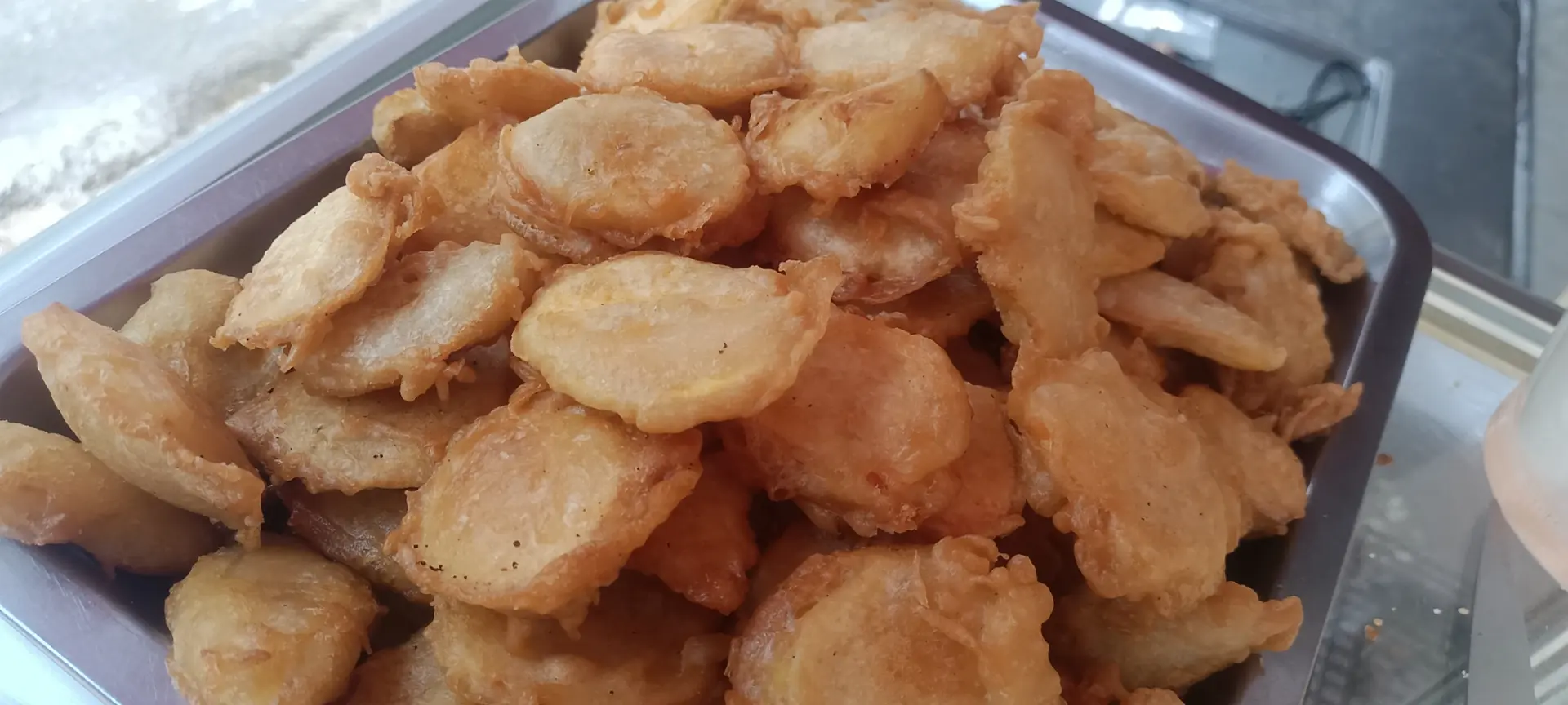Hình ảnh khoai lang lắc phô mai 