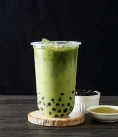 Hình ảnh Trà Sữa Thái Xanh Fulltopping