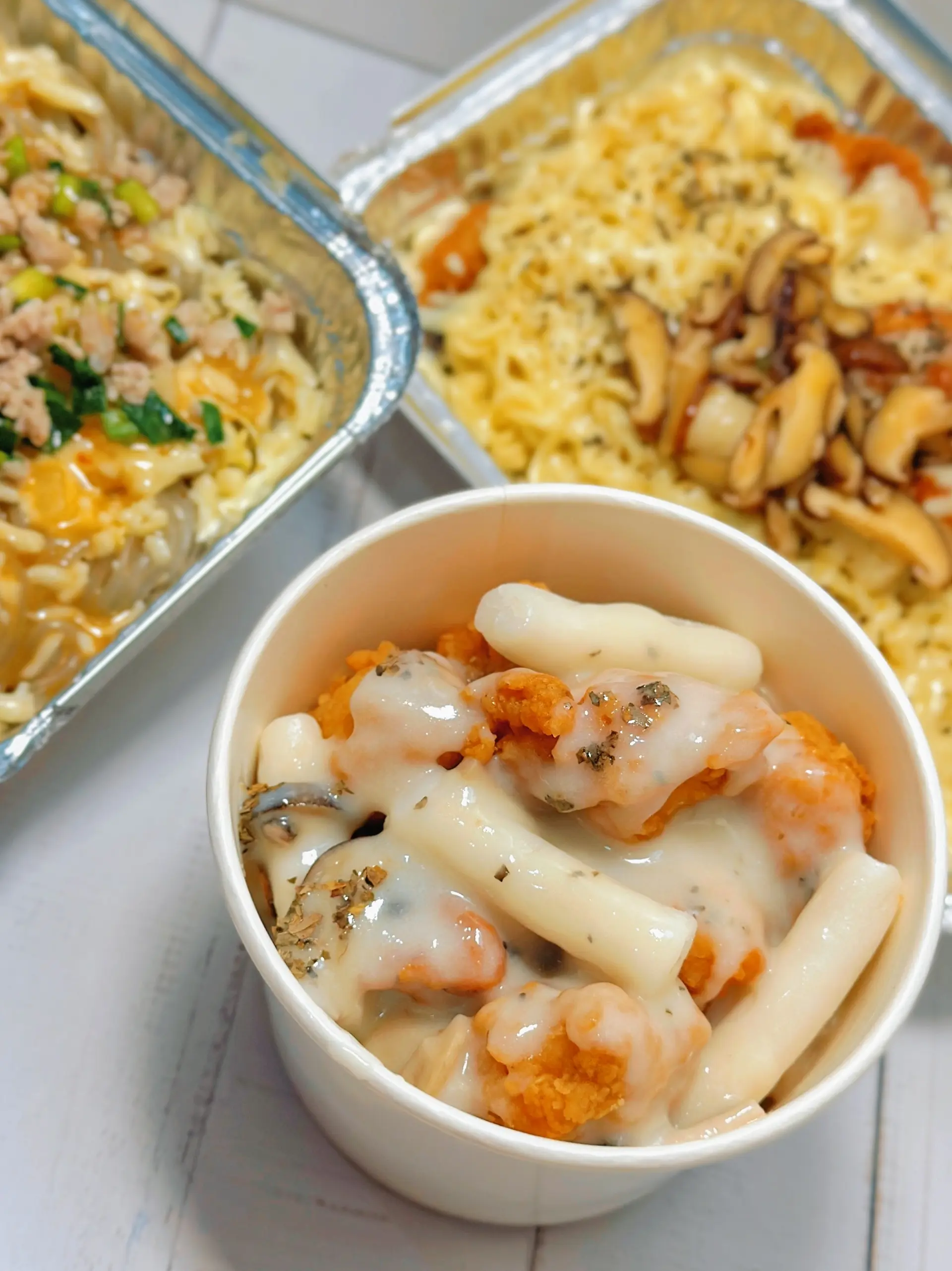 Hình ảnh Popcorn sốt kem nấm