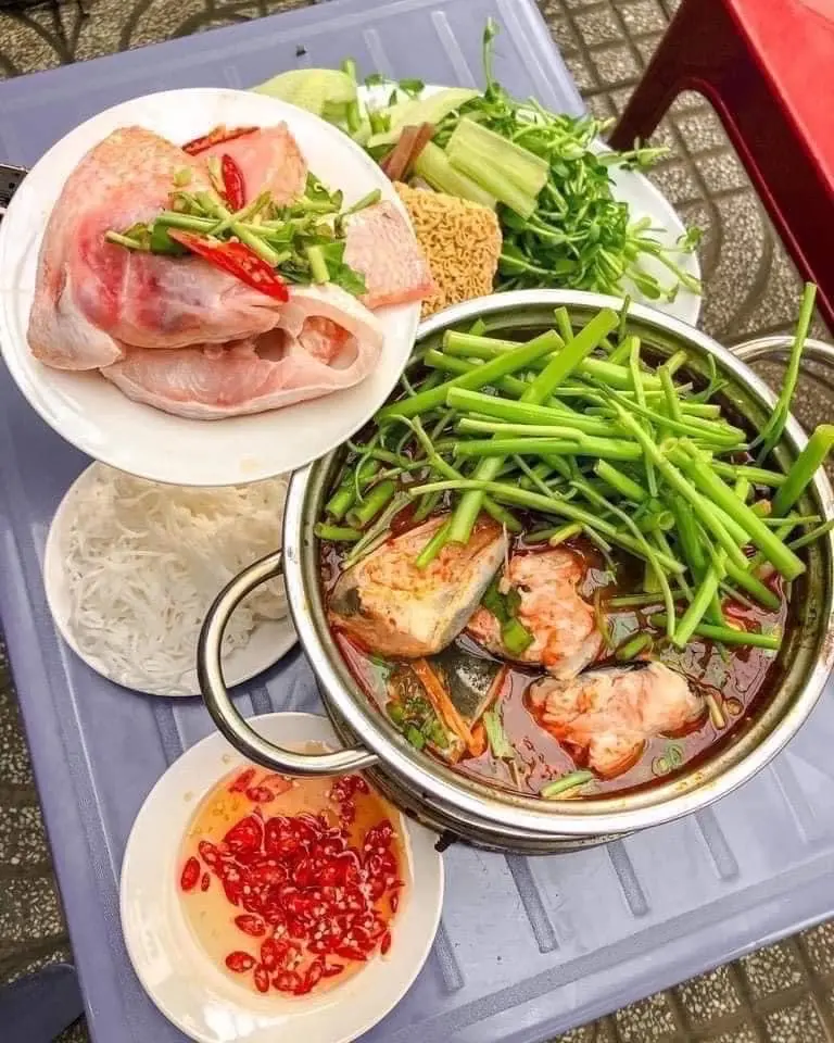 Hình ảnh lẩu cá điêu hồng 1kg 