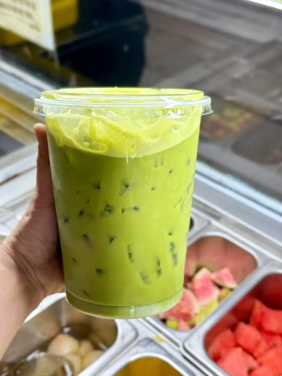 Hình ảnh rau má đậu xanh sai L