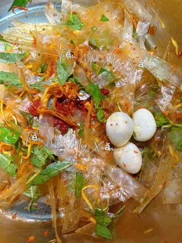 Hình ảnh Bánh Tráng Trộn Thập Cẩm 