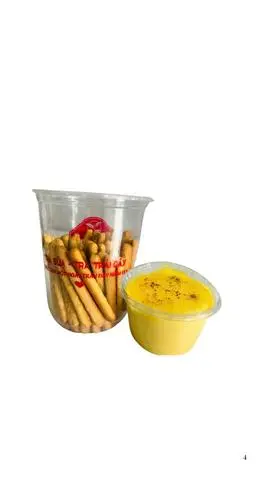 Hình ảnh Bánh Que Mặn + Kem Trứng Khè