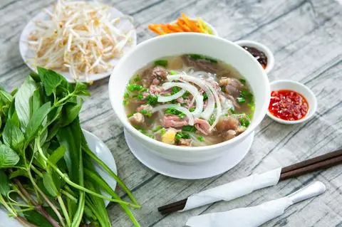 Hình ảnh Phở tái gân 