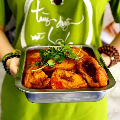 Hình ảnh Đậu hủ dồn thịt chay 2 miếng - không cơm