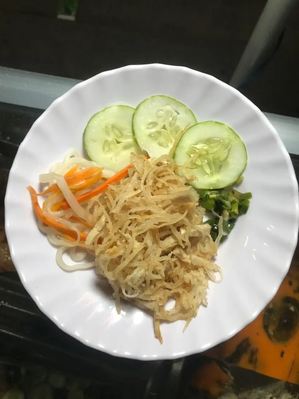 Hình ảnh cơm bì lạp xưởng 