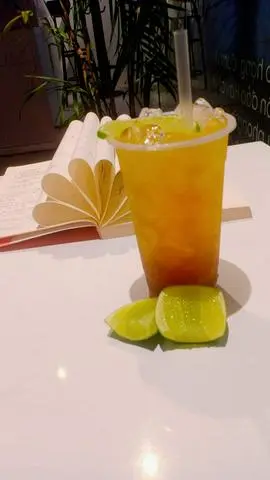 Hình ảnh Trà Mãng Cầu Mix Cam