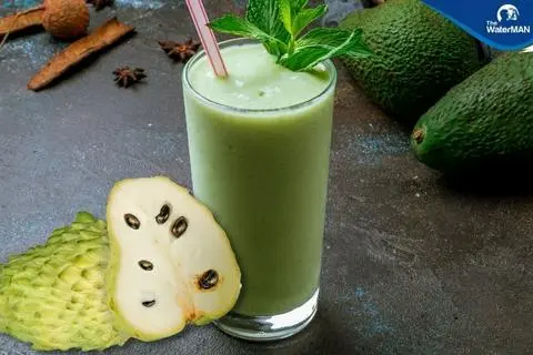 Hình ảnh Sinh Tố Bơ + Mãng Cầu