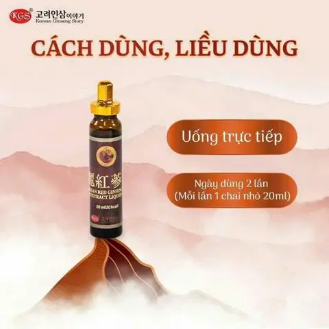 Hình ảnh Lọ 20ml Tinh Chất Sâm Nhung Hươu 