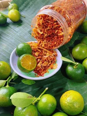 Hình ảnh Muối Tôm Hành Phi 160Gr