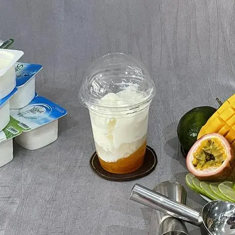 Hình ảnh Sữa chua đánh đá - xoài