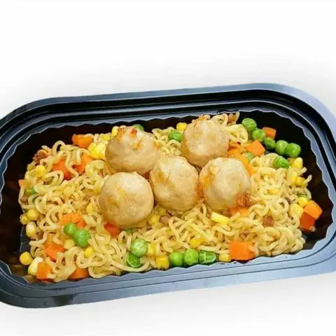 Hình ảnh Mì Trộn + Bò Viên 