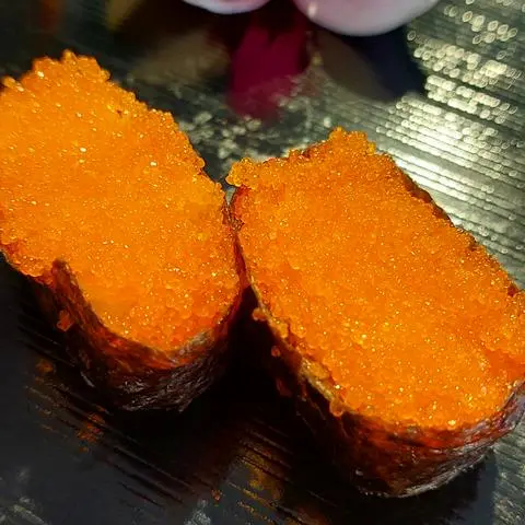 Hình ảnh Gunkan Trứng Tôm (Ebiko)(2 viên)