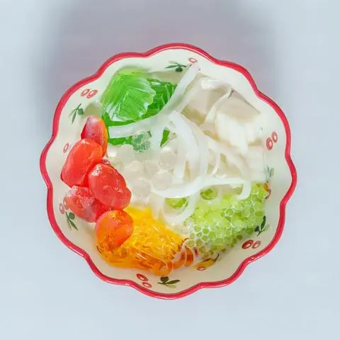 Hình ảnh Chè dừa dầm đác rim