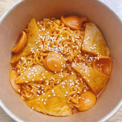 Hình ảnh Mì Hàn Sốt Cay Hàn Quốc