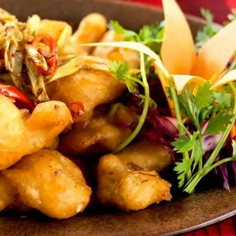 Hình ảnh Nấm bào ngư chiên bơ