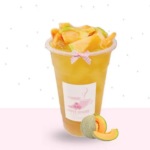 Hình ảnh Trà Dưa Lưới 700ml