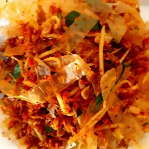 Hình ảnh Bánh tráng trộn không cay