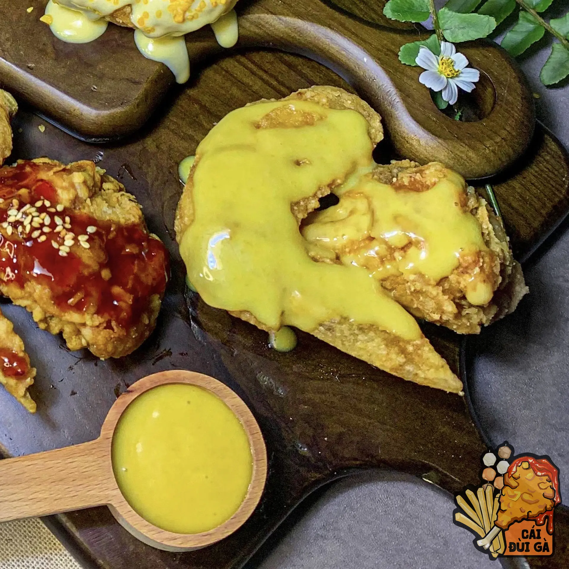 Hình ảnh Cánh gà rán honey mustard - 2 miếng