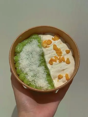 Hình ảnh Bánh kem bắp mix Phú Sĩ