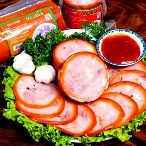 Hình ảnh Thịt nguội dăm bông 1 cây 500g