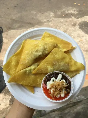 Hình ảnh Hoành thánh nhân thịt chiên giòn