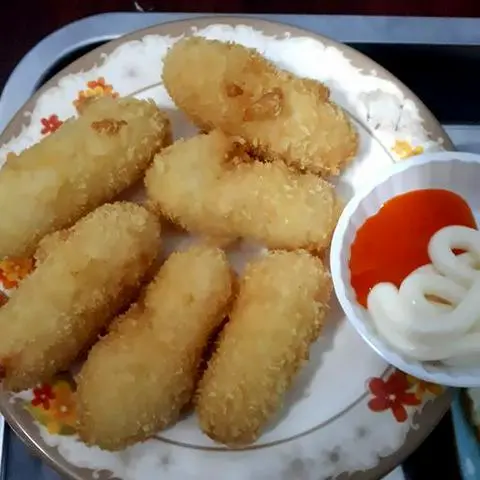 Hình ảnh Tok nhân chiên xù lắc nhỏ