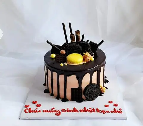 Hình ảnh Bánh kem tươi sinh nhật 