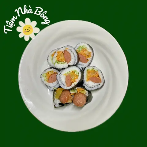 Hình ảnh Kimbap Cuộn Xúc Xích