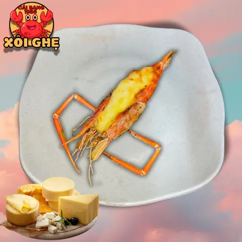 Hình ảnh Tôm càng sen đút lò phô mai SIZE M