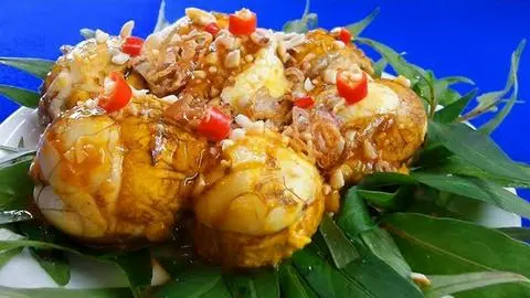 Hình ảnh HỘT VỊT LỘN XÀO TỎI