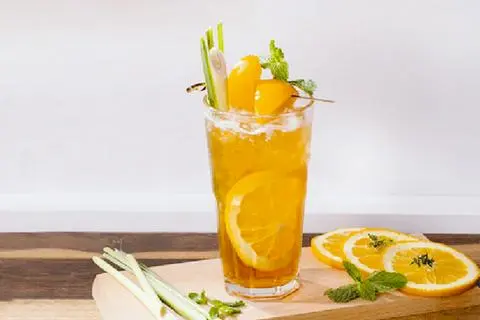 Hình ảnh Trà đào cam sả
