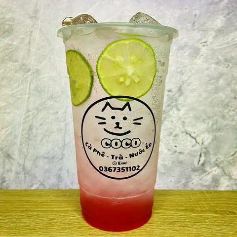 Hình ảnh Soda Việt Quất ly 700ml