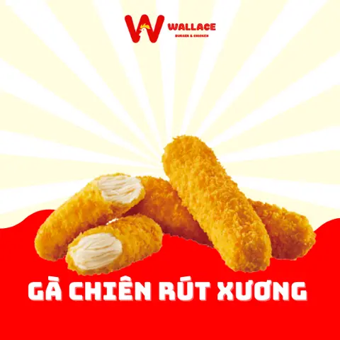 Hình ảnh Gà chiên rút xương