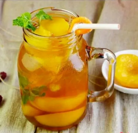 Hình ảnh Trà Đào Thạch Đào/Thạch Dừa