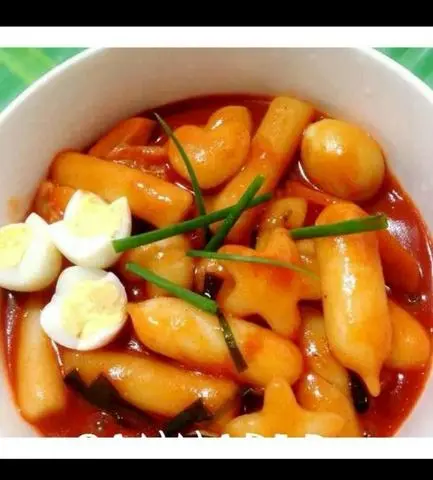 Hình ảnh Tokbokki đặc biệt (tokbokki nhân phô mai) 