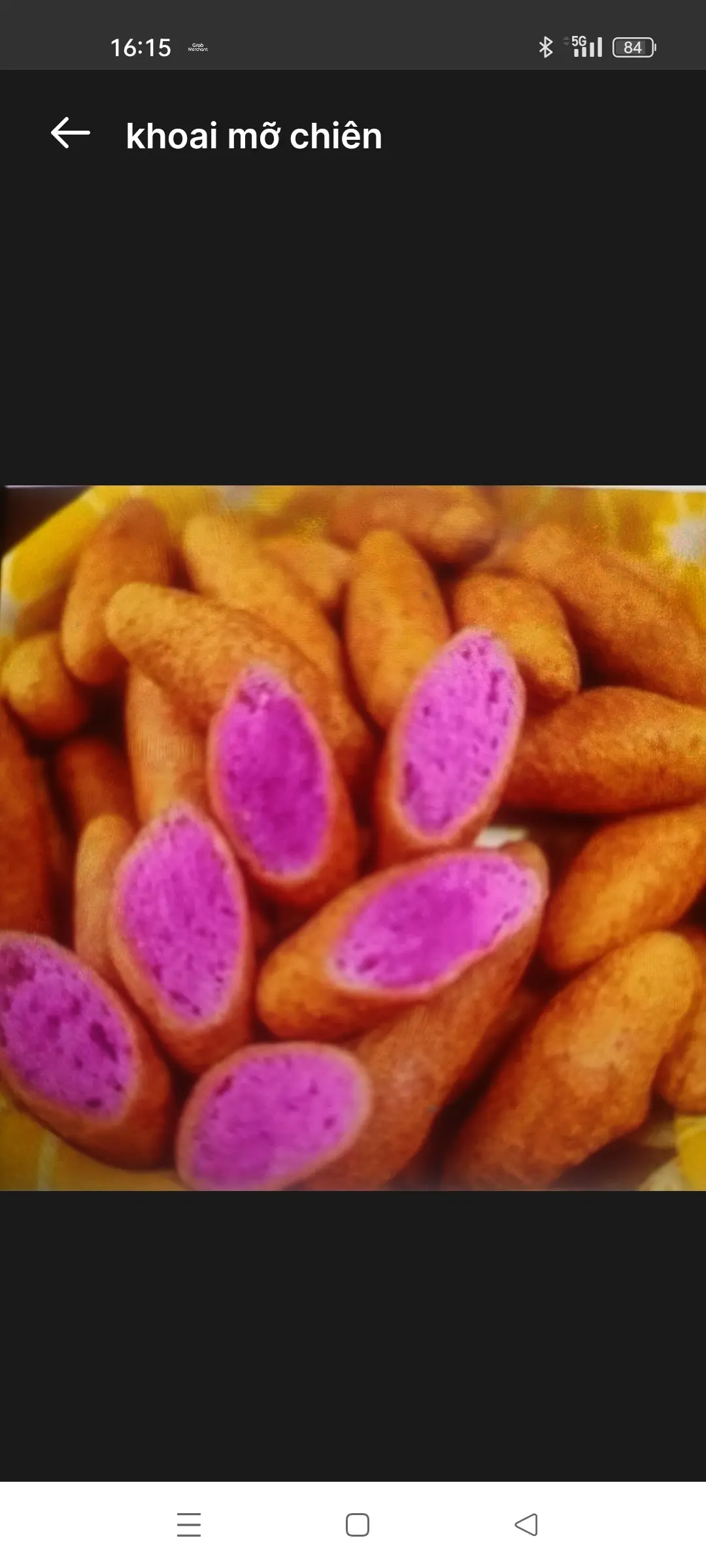 Hình ảnh khoai mỡ chiên 